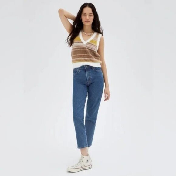 Aritzia Sunday Best Zola Mom Jean Size 00 - Picture 1 of 7